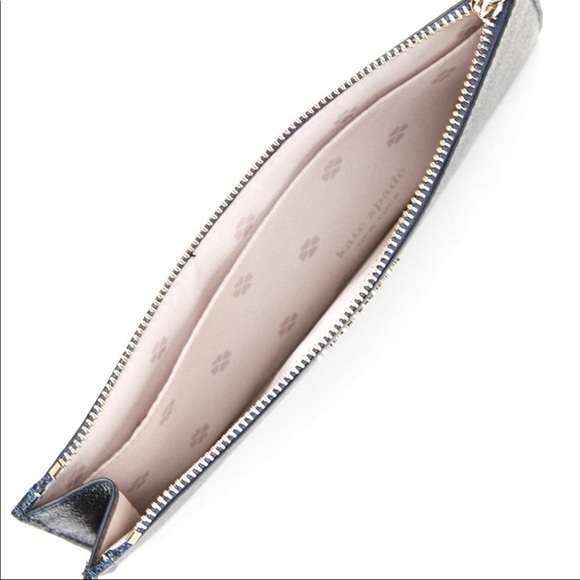 🔴SOLD🔴 Kate Spade Spencer Metallic Wristlet - Picture 11 of 12